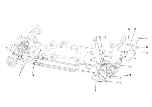 Circuito hidráulico APACHE 92 4x4 EVO Cat.2022 Tractor