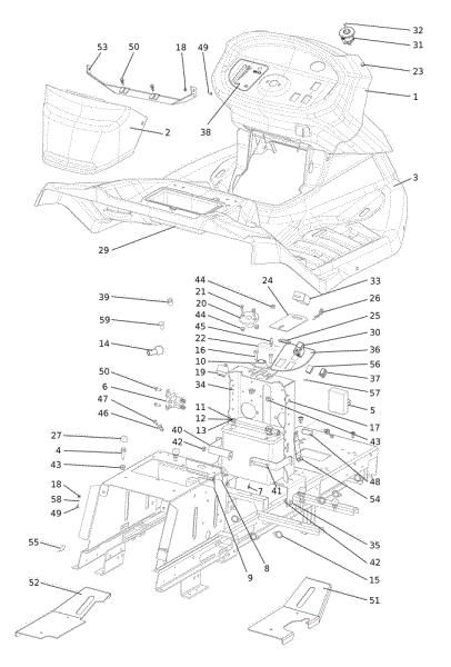 Salpicadero OM 92/16KH (K1600AVD) Cat. 2023 Tractor