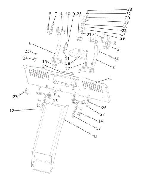 Kit recog.hierb OM 92/16KH (K1600AVD) Cat. 2023 Tractor