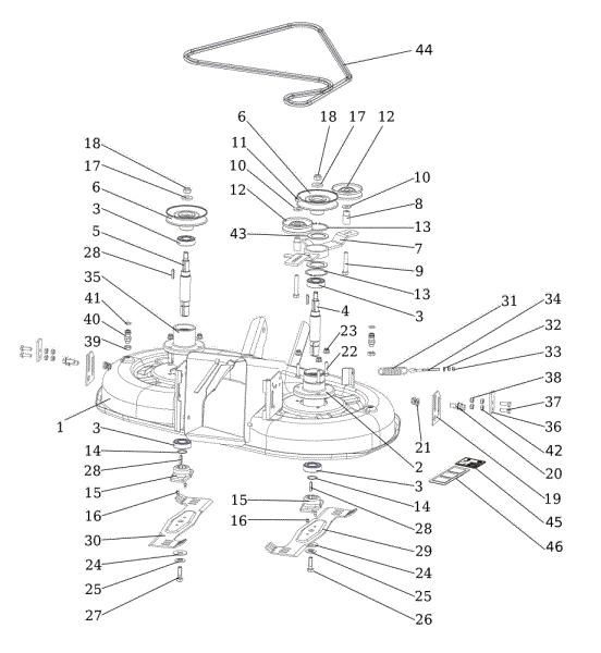 Plataforma de corte (1/2) OM 92/16KH (K1600AVD) Cat. 2023 Tractor