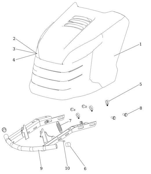 Cofre (2/2) OM 106/22 H Cat. 2023 Tractor