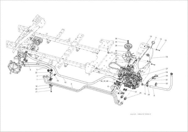 Instalacion hidraulica CHEYENNE 26 (KAWASAKI) Cat. 2023 Tractor