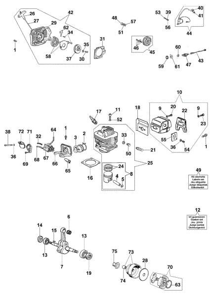 Motor 962 TTA Cortadora