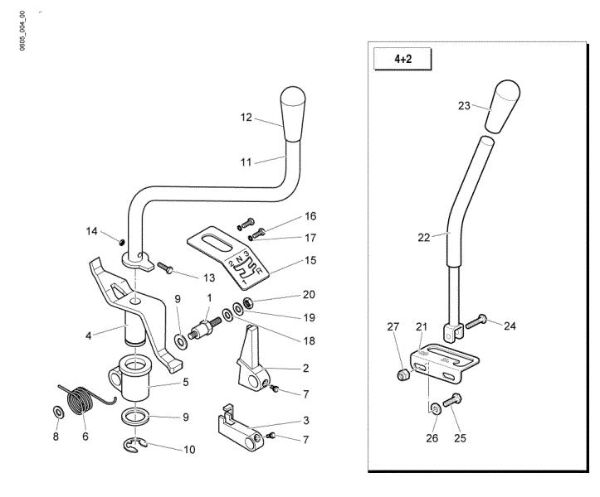 Selector CR 550 R (Italia) Minitransportador