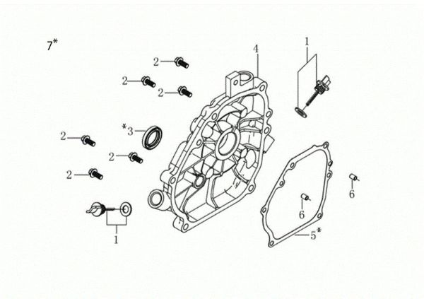 Tapa basamento 118 (K900 HR) - EURO5