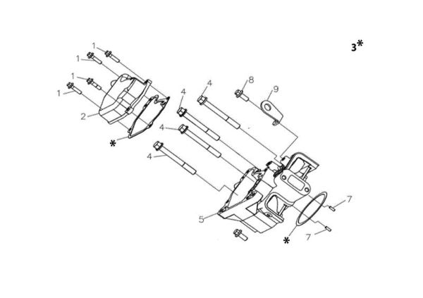 Cabeza cilindro MOTORE K7000 HDR (EURO5) Motor