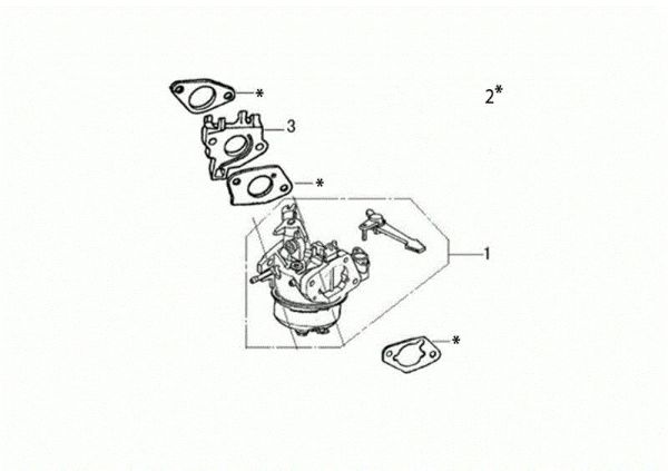 Carburador MOTORE K1100 H (EURO5) Motor