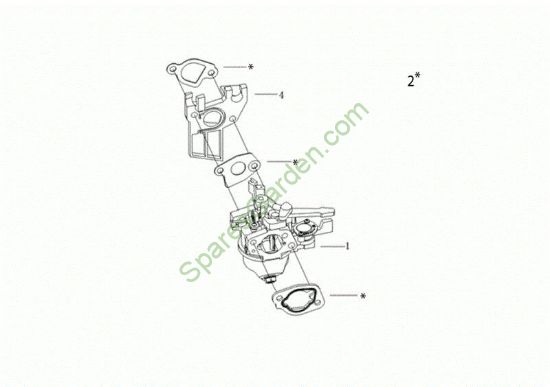 Carburador MOTORE K800 H (EURO 5) Motor K800H(EURO 5)
